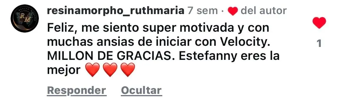 Testimonio de alumno